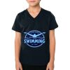 2156 Toddler Fine Jersey V-Neck T-Shirt Thumbnail