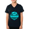 2156 Toddler Fine Jersey V-Neck T-Shirt Thumbnail