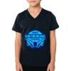 2156 Toddler Fine Jersey V-Neck T-Shirt Thumbnail
