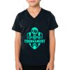 2156 Toddler Fine Jersey V-Neck T-Shirt Thumbnail