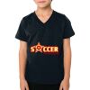 2156 Toddler Fine Jersey V-Neck T-Shirt Thumbnail