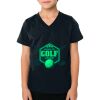2156 Toddler Fine Jersey V-Neck T-Shirt Thumbnail