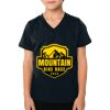 2156 Toddler Fine Jersey V-Neck T-Shirt Thumbnail