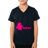2156 Toddler Fine Jersey V-Neck T-Shirt Thumbnail