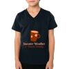 2156 Toddler Fine Jersey V-Neck T-Shirt Thumbnail