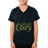 2156 Toddler Fine Jersey V-Neck T-Shirt Thumbnail