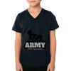 2156 Toddler Fine Jersey V-Neck T-Shirt Thumbnail