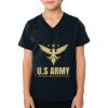 2156 Toddler Fine Jersey V-Neck T-Shirt Thumbnail