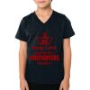 2156 Toddler Fine Jersey V-Neck T-Shirt Thumbnail
