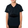 2156 Toddler Fine Jersey V-Neck T-Shirt Thumbnail