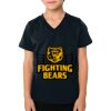 2156 Toddler Fine Jersey V-Neck T-Shirt Thumbnail