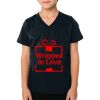 2156 Toddler Fine Jersey V-Neck T-Shirt Thumbnail