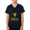 2156 Toddler Fine Jersey V-Neck T-Shirt Thumbnail