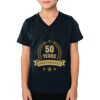 2156 Toddler Fine Jersey V-Neck T-Shirt Thumbnail