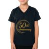 2156 Toddler Fine Jersey V-Neck T-Shirt Thumbnail