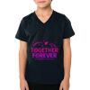 2156 Toddler Fine Jersey V-Neck T-Shirt Thumbnail