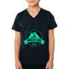 2156 Toddler Fine Jersey V-Neck T-Shirt Thumbnail