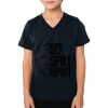 2156 Toddler Fine Jersey V-Neck T-Shirt Thumbnail
