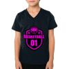2156 Toddler Fine Jersey V-Neck T-Shirt Thumbnail