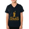 2156 Toddler Fine Jersey V-Neck T-Shirt Thumbnail