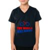 2156 Toddler Fine Jersey V-Neck T-Shirt Thumbnail