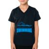 2156 Toddler Fine Jersey V-Neck T-Shirt Thumbnail