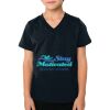 2156 Toddler Fine Jersey V-Neck T-Shirt Thumbnail