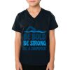 2156 Toddler Fine Jersey V-Neck T-Shirt Thumbnail