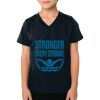 2156 Toddler Fine Jersey V-Neck T-Shirt Thumbnail
