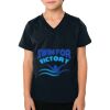 2156 Toddler Fine Jersey V-Neck T-Shirt Thumbnail