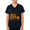 2156 Toddler Fine Jersey V-Neck T-Shirt Thumbnail