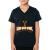 2156 Toddler Fine Jersey V-Neck T-Shirt Thumbnail