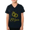 2156 Toddler Fine Jersey V-Neck T-Shirt Thumbnail