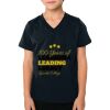 2156 Toddler Fine Jersey V-Neck T-Shirt Thumbnail