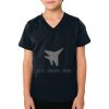 2156 Toddler Fine Jersey V-Neck T-Shirt Thumbnail