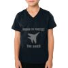 2156 Toddler Fine Jersey V-Neck T-Shirt Thumbnail
