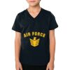 2156 Toddler Fine Jersey V-Neck T-Shirt Thumbnail