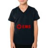 2156 Toddler Fine Jersey V-Neck T-Shirt Thumbnail