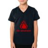2156 Toddler Fine Jersey V-Neck T-Shirt Thumbnail