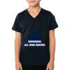 2156 Toddler Fine Jersey V-Neck T-Shirt Thumbnail